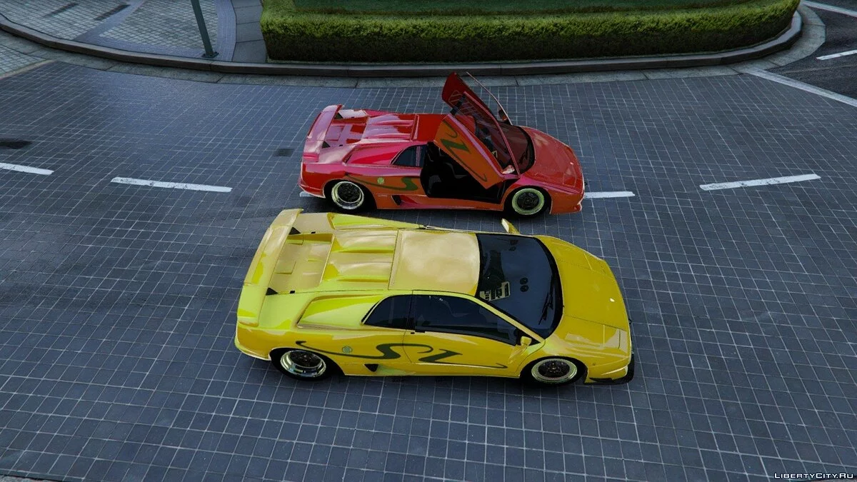 Lamborghini Diablo SV 1997 [Add-On / Replace | Template | Pop-up Lights] 1.3 / GTA 5