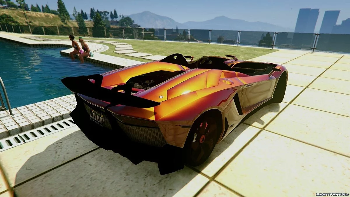 2012 Lamborghini Aventador J Speedster [Unlocked] 1.0 / GTA 5