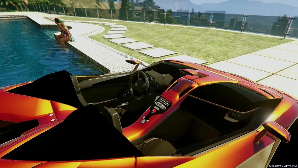 2012 Lamborghini Aventador J Speedster [Unlocked] 1.0 / GTA 5