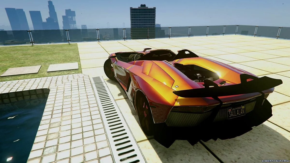 2012 Lamborghini Aventador J Speedster [Unlocked] 1.0 / GTA 5