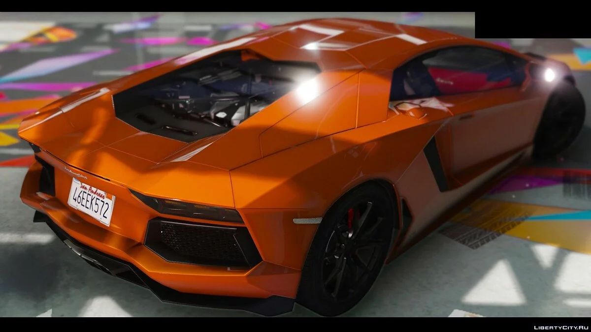 2015 Lamborghini Aventador LP700-4 [Add-On | Wipers | Stock | Animated Engine | Livery | Tuning | AutoSpoiler] 1.1 / GTA 5