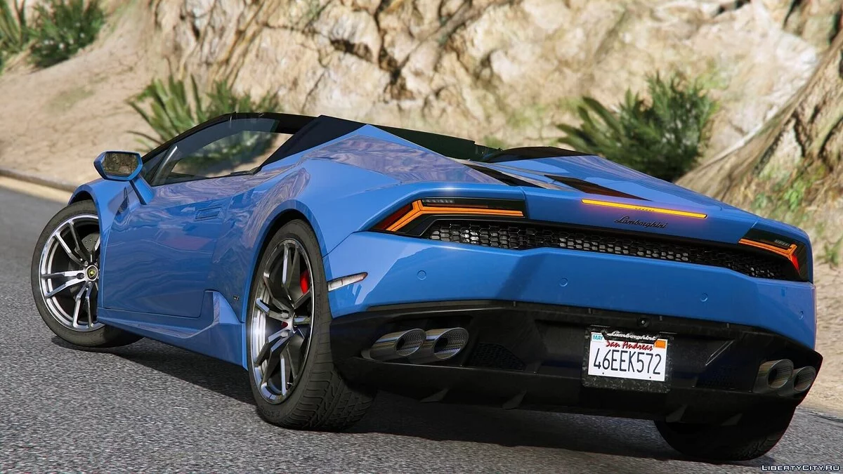 2017 Lamborghini Huracan Spyder [Add-On | Wipers] 1.1 / GTA 5