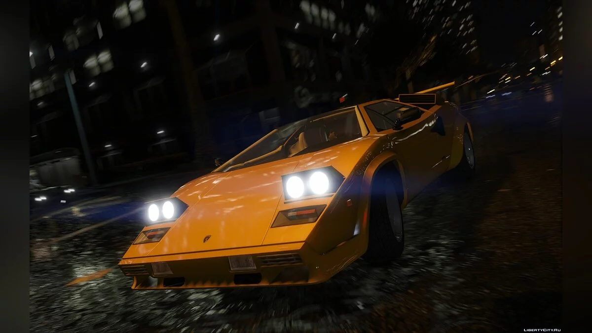 1988 Lamborghini Countach QV / GTA 5