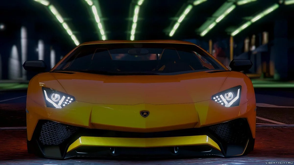 Lamborghini Aventador LP 750-4 SV 2015 [Add-On] / GTA 5