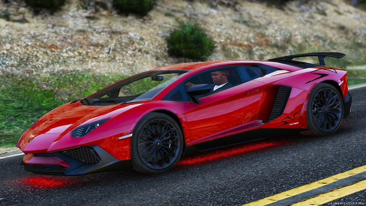 Lamborghini Aventador LP 750-4 SV 2015 [Add-On] / GTA 5