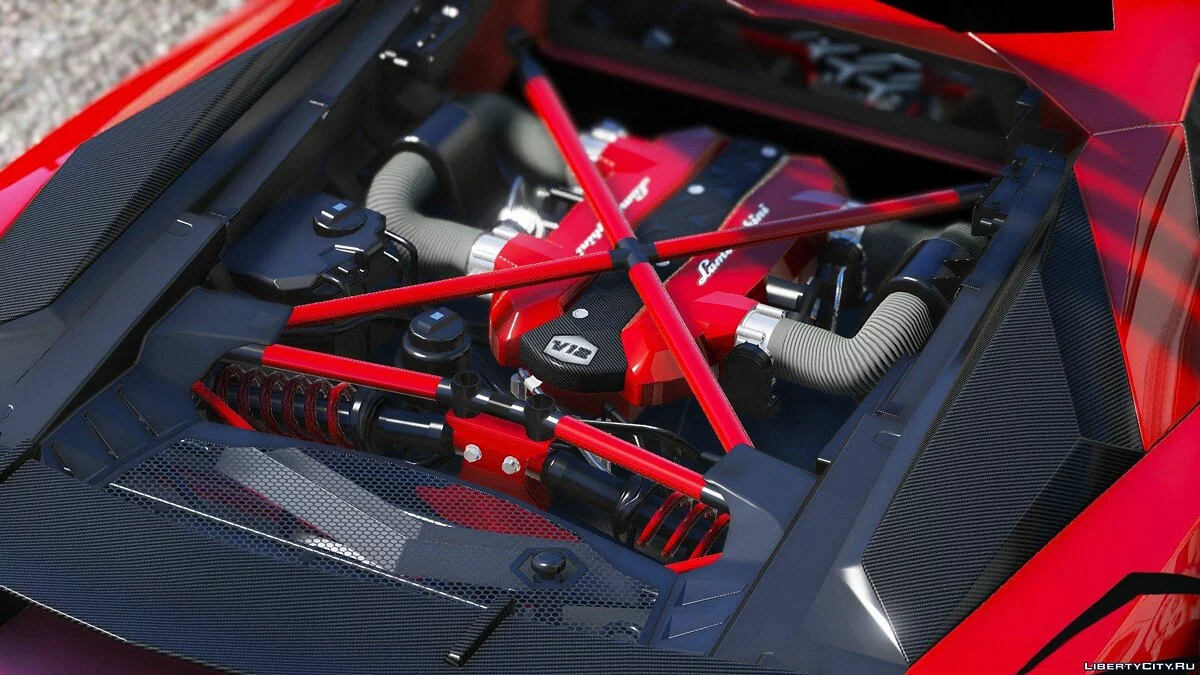 Lamborghini Aventador LP 750-4 SV 2015 [Add-On] / GTA 5