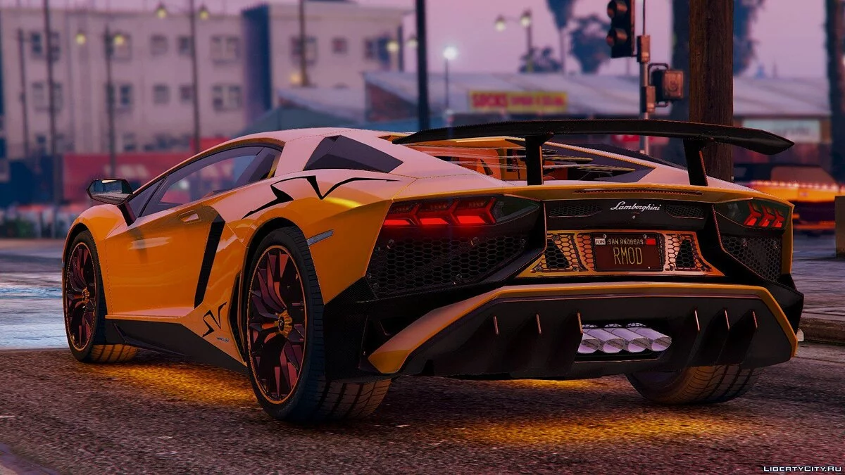 Lamborghini Aventador LP 750-4 SV 2015 [Add-On] / GTA 5