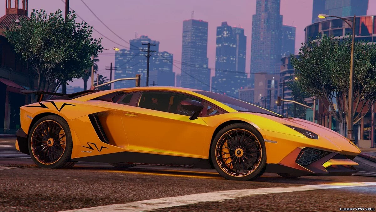 Lamborghini Aventador LP 750-4 SV 2015 [Add-On] 1.1 / GTA 5