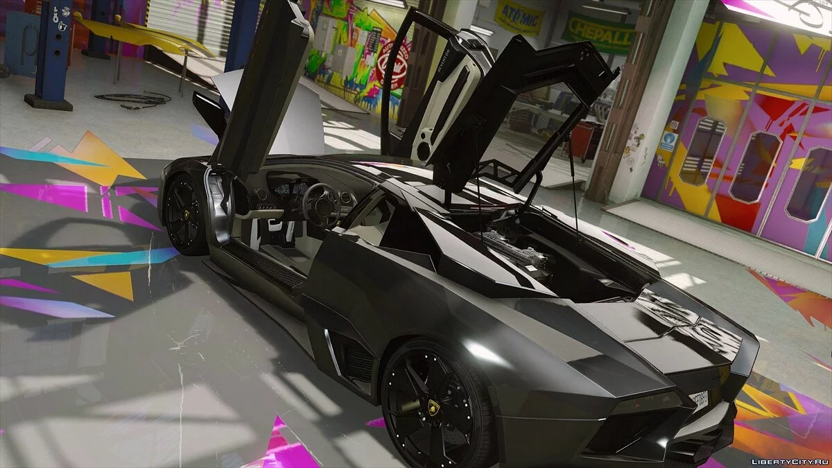 Lamborghini Reventon AUTOVISTA [Add-On / Replace | Wipers | Template] 9.0 / GTA 5