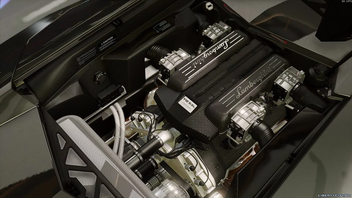 Lamborghini Reventon AUTOVISTA [Add-On / Replace | Wipers | Template | Wings + Spoiler | Tuning] 11.0 / GTA 5