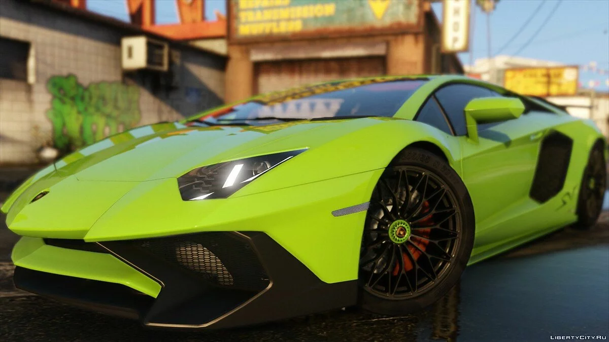 2015 Lamborghini Aventador LP700-4 [Add-On | SV-Kit | Stock | Animated Engine | Tuning] 1.5 / GTA 5