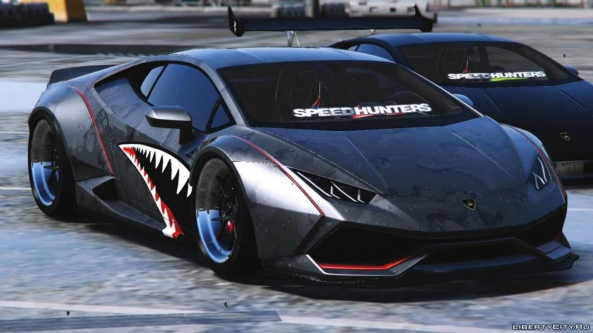 Lamborghini Huracan Lp610-4 Libertywalk Stance [Add-On / Replace | Camber / Non-Camber] / GTA 5