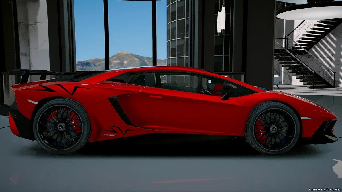 Lamborghini Aventador LP 750-4 SV 2015 [Add-On] 1.2 / GTA 5