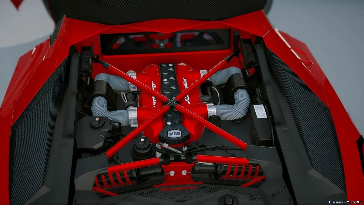 Lamborghini Aventador LP 750-4 SV 2015 [Add-On] 1.2 / GTA 5