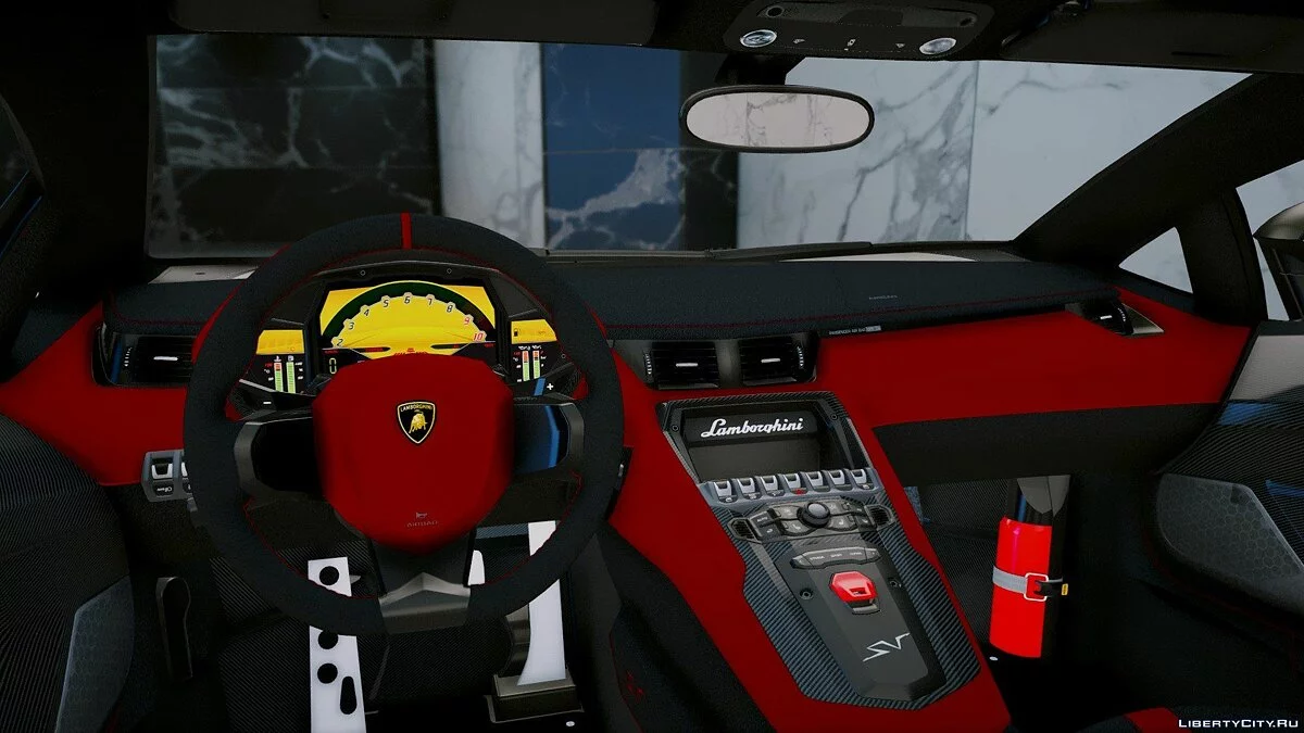 Lamborghini Aventador LP 750-4 SV 2015 [Add-On] 1.2 / GTA 5