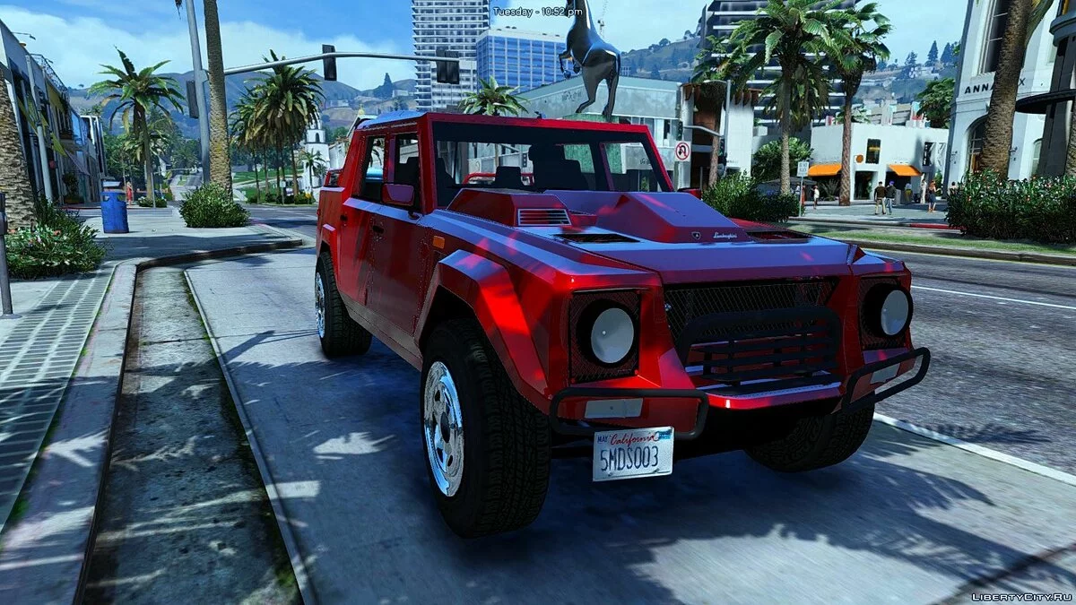 Lamborghini LM-002 (Add-on/Remplace) 1.1 / GTA 5
