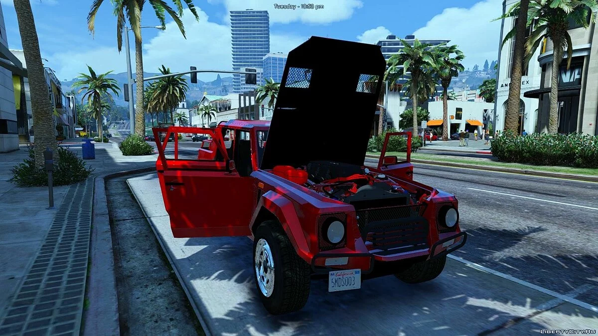 Lamborghini LM-002 (Add-on/Remplace) 1.1 / GTA 5