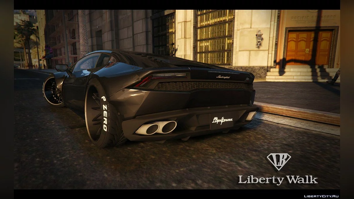 Lamborghini Huracan Liberty Walk [Add-On / Replace / Tuning] 1.0 / GTA 5