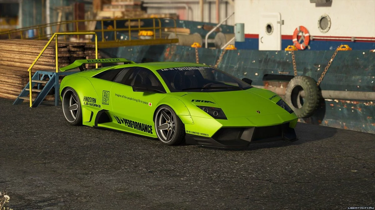 2010 Lamborghini Murcielago LP670-4 Liberty Walk [Add-On] 1.2 / GTA 5