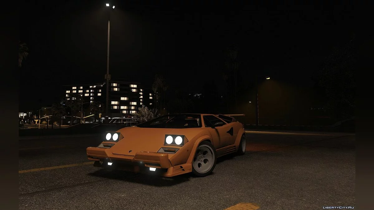 Lamborghini Countach QV 1988 US SPEC [Add-On | Tuning] 1.0 / GTA 5