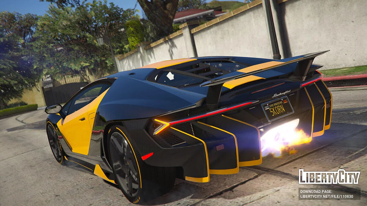 Lamborghini Centenario LP 770-4 v1.6 / GTA 5