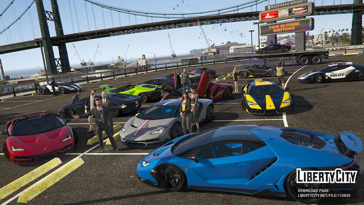 Lamborghini Centenario LP 770-4 v1.6 / GTA 5