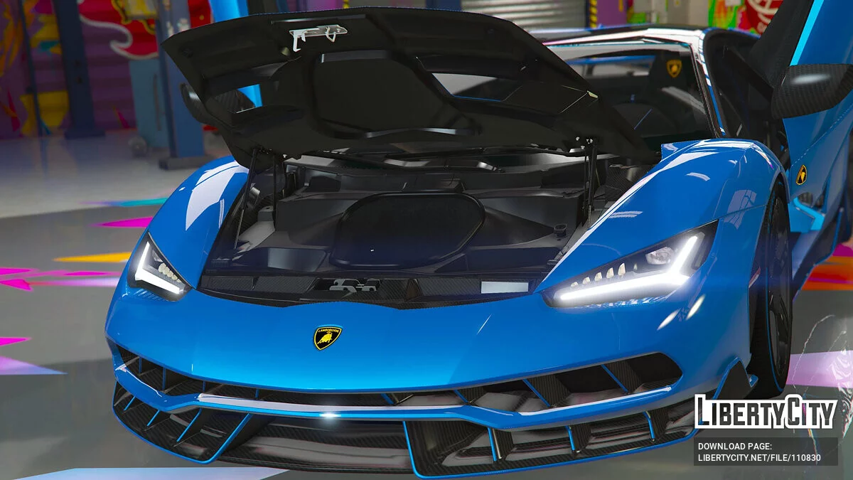 Lamborghini Centenario LP 770-4 v1.6 / GTA 5