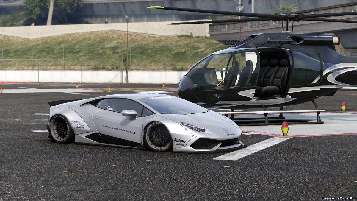 Liberty Walk Lamborghini Huracan LP610-4 1.0 / GTA 5