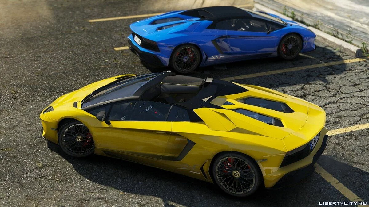 2018 Lamborghini Aventador S Roadster [Add-On | Wipers] 1.2 / GTA 5