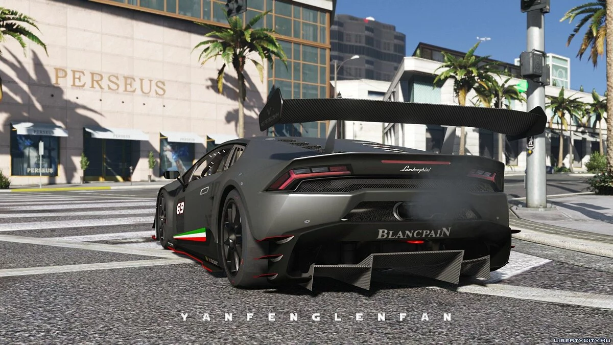 Lamborghini Huracan Super Trofeo [Add-On | HQ] 1.0 / GTA 5