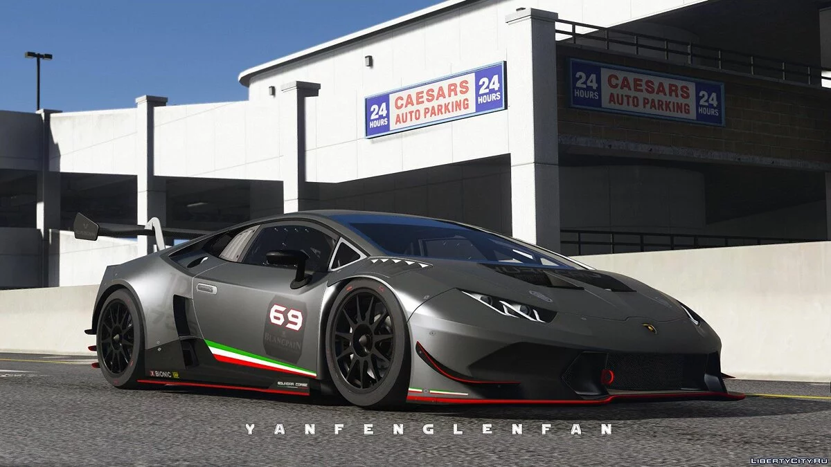 Lamborghini Huracan Super Trofeo [Add-On | HQ] 1.0 / GTA 5