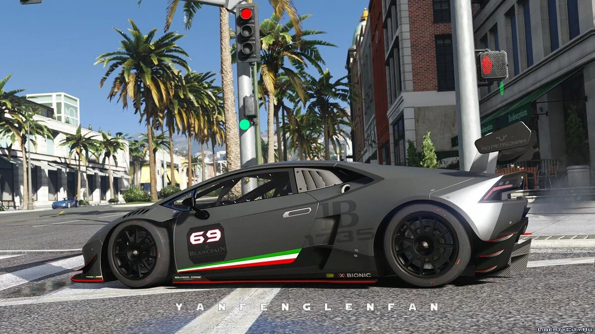 Lamborghini Huracan Super Trofeo [Add-On | HQ] 1.0 / GTA 5