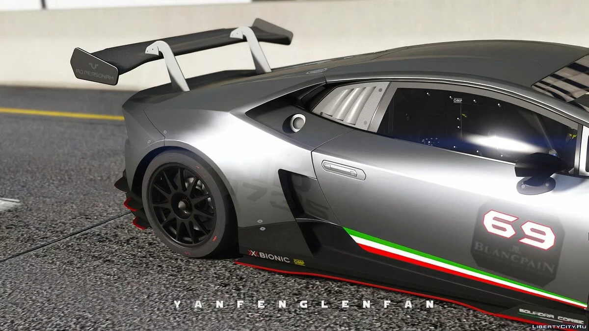 Lamborghini Huracan Super Trofeo [Add-On | HQ] 1.0 / GTA 5