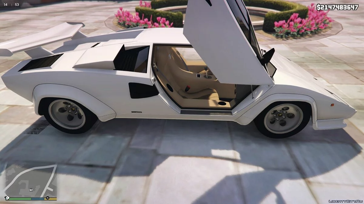 Lamborghini Countach QV5000 [Add-On | Replace | Tuning] / GTA 5