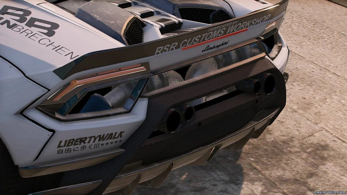 2018 Liberty Walk Lamborghini Huracan Performante Spyder [Add-On | Template] 1.0 / GTA 5