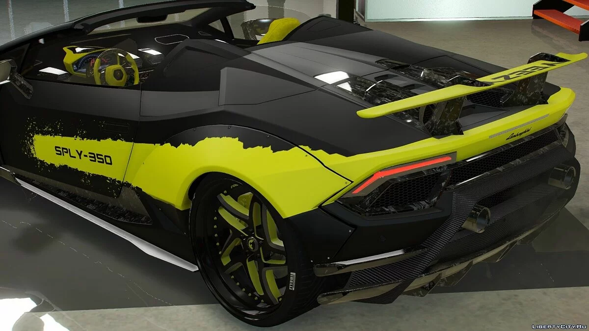 2018 Liberty Walk Lamborghini Huracan Performante Spyder [Add-On | Template] 1.0 / GTA 5
