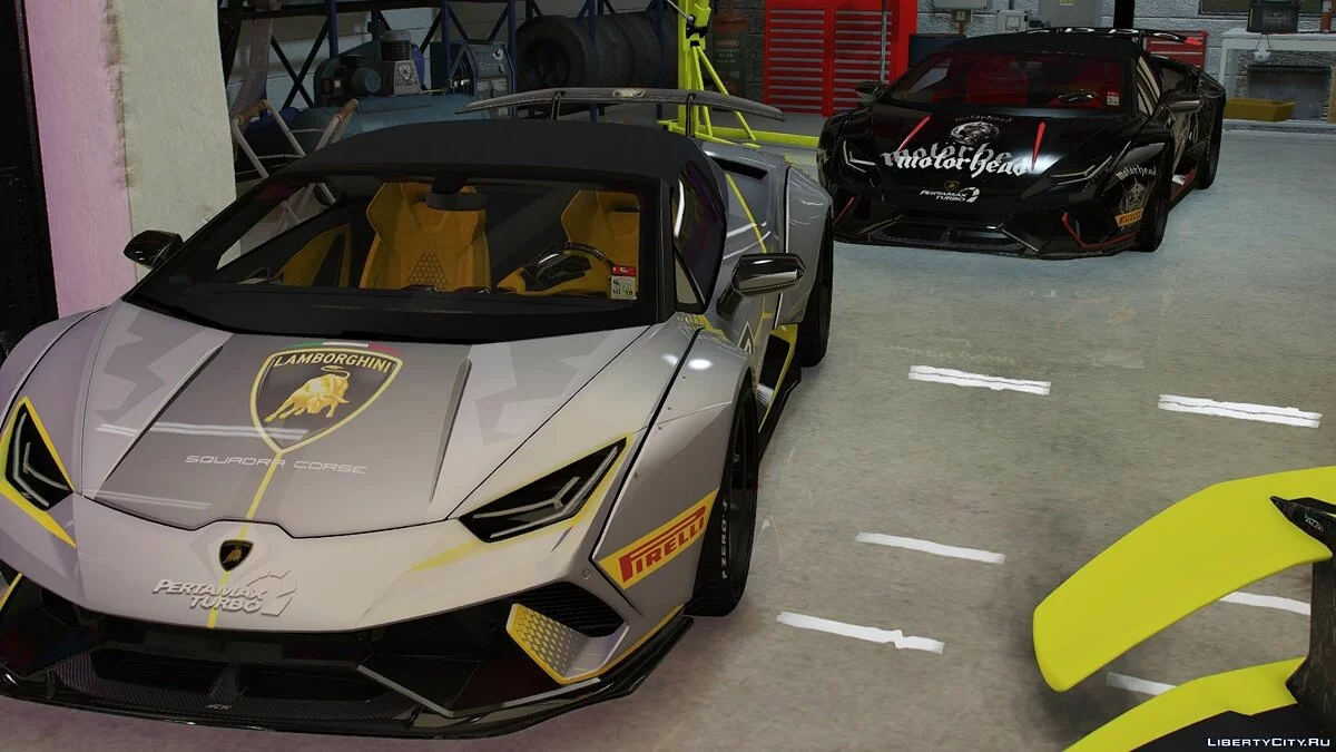 2018 Liberty Walk Lamborghini Huracan Performante Spyder [Add-On | Template] 1.0 / GTA 5
