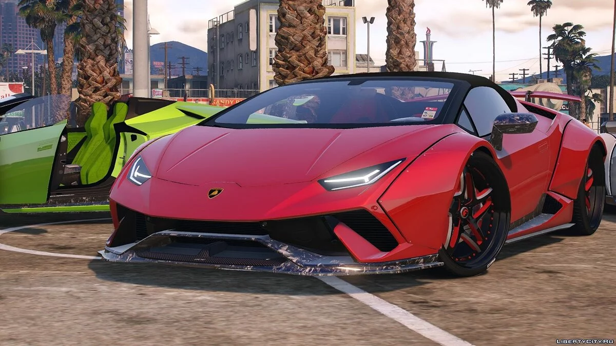2018 Liberty Walk Lamborghini Huracan Performante Spyder [Add-On | Template] 1.0 / GTA 5