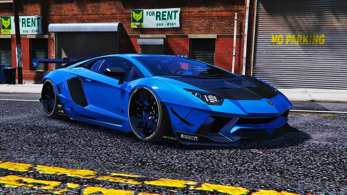Lamborghini Aventador LP750SV Liberty Walk Limited Edition 1.0 / GTA 5