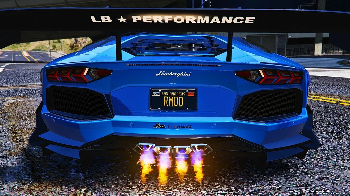 Lamborghini Aventador LP750SV Liberty Walk Limited Edition 1.0 / GTA 5