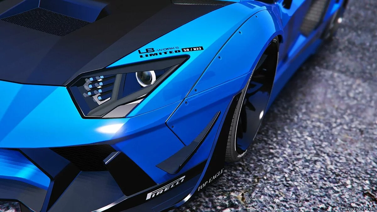 Lamborghini Aventador LP750SV Liberty Walk Limited Edition 1.0 / GTA 5