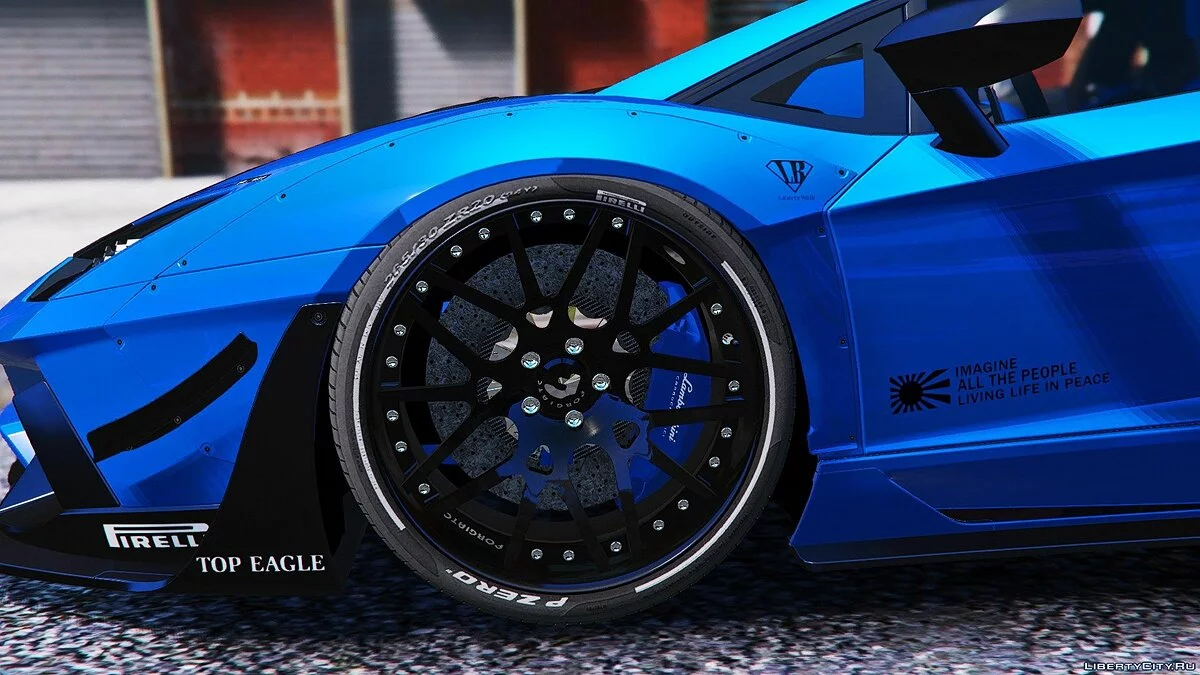 Lamborghini Aventador LP750SV Liberty Walk Limited Edition 1.0 / GTA 5