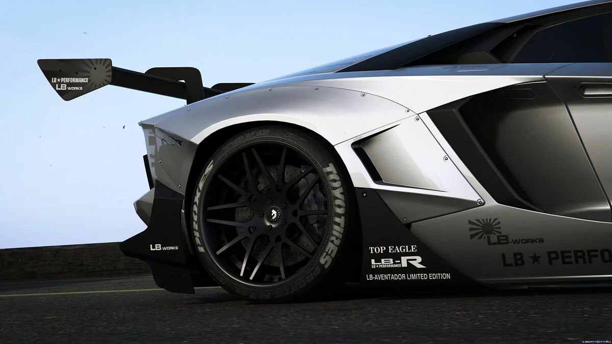 Lamborghini Aventador LP700-4 LibertyWalk / GTA 5