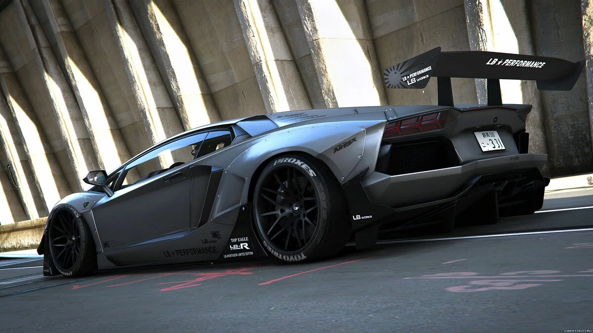 Lamborghini Aventador LP700-4 LibertyWalk / GTA 5