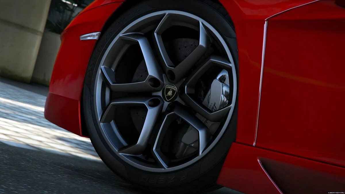 Lamborghini Aventador LP700-4 LibertyWalk / GTA 5