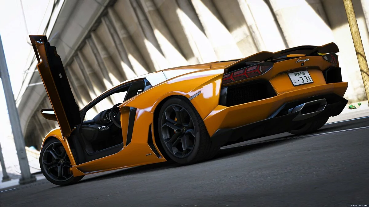 Lamborghini Aventador LP700-4 LibertyWalk / GTA 5