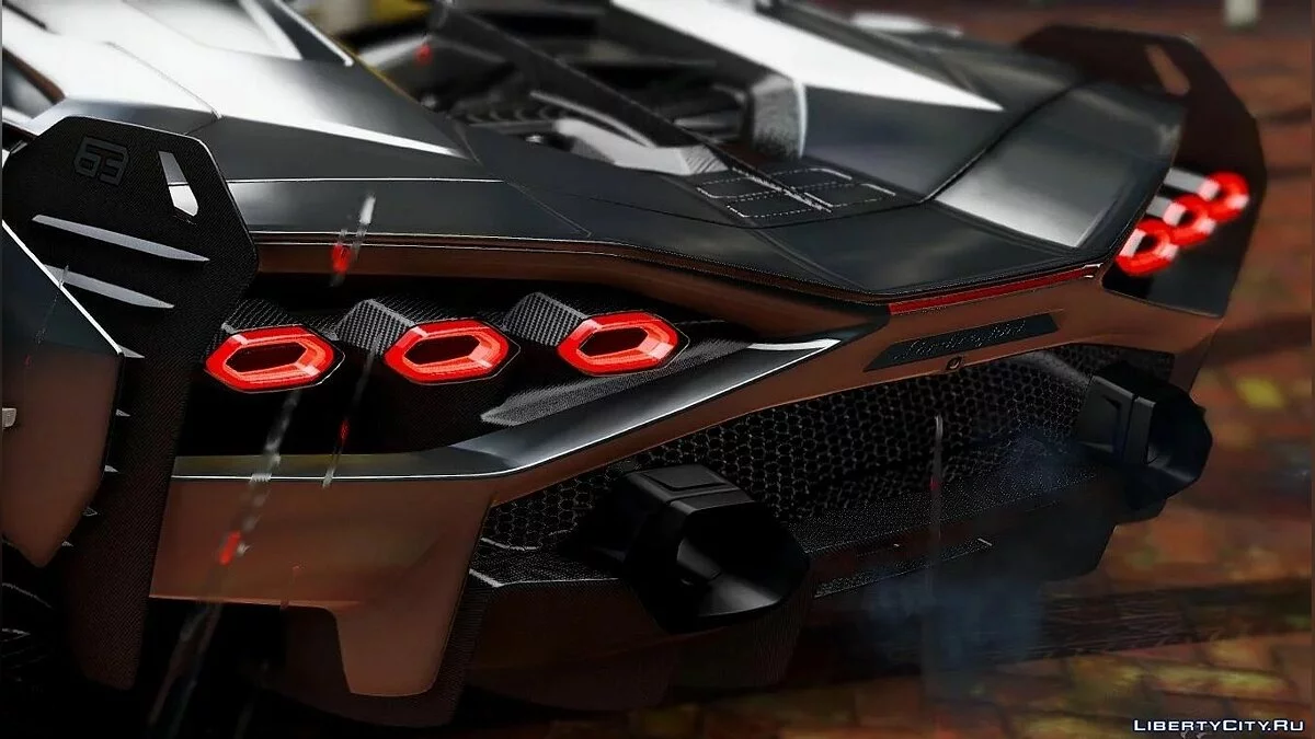 2020 Lamborghini Sian [Add-On | Air Spoiler] 1.0 / GTA 5