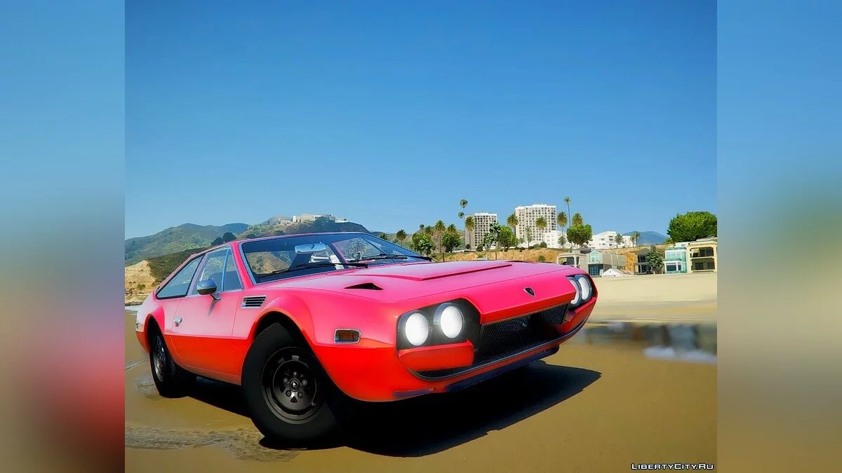 Lamborghini Jarama '76 [ Add-On | Animated Lights | Extras | Dirt ] 1.0 / GTA 5
