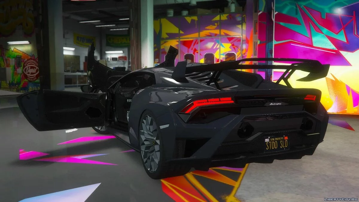 Lamborghini Huracan STO 2021 [Add-On] 1.1 / GTA 5