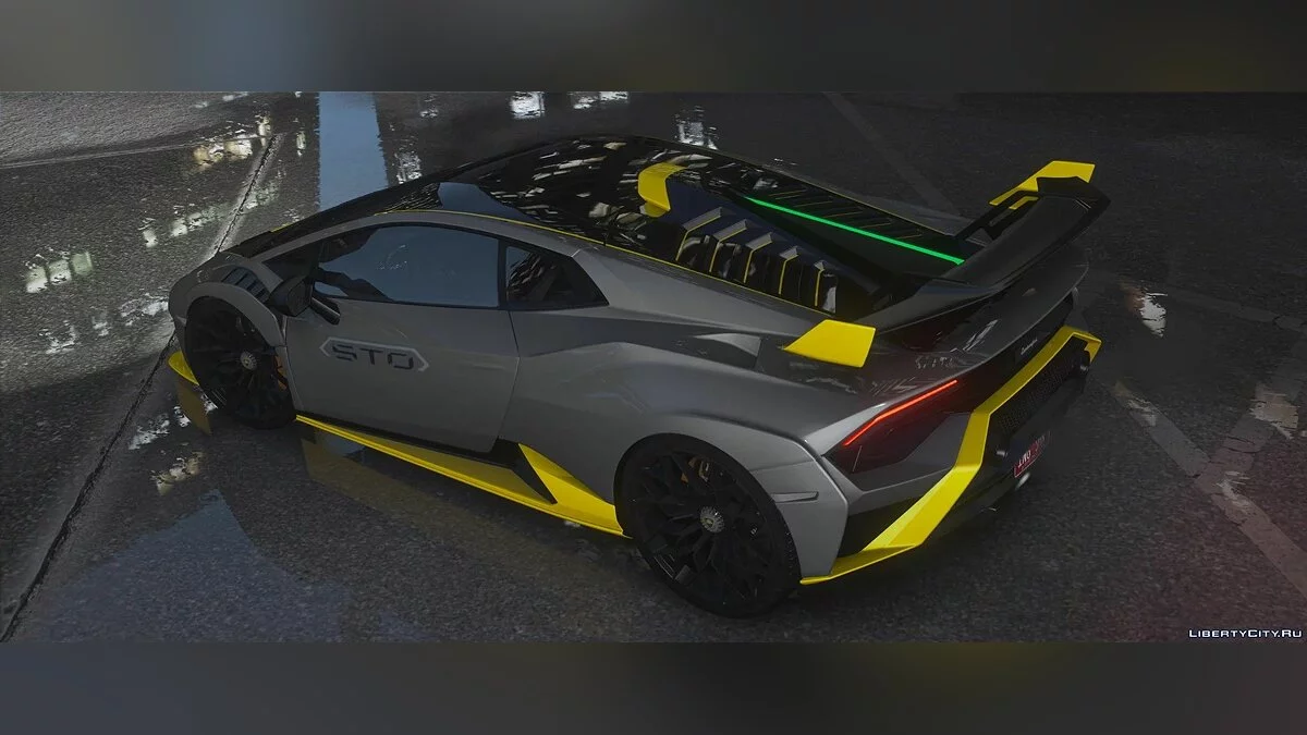 Lamborghini Huracan STO 2021 [Add-On] 1.1 / GTA 5